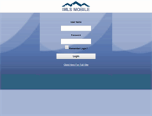 Tablet Screenshot of imls.mobile.fnismls.com